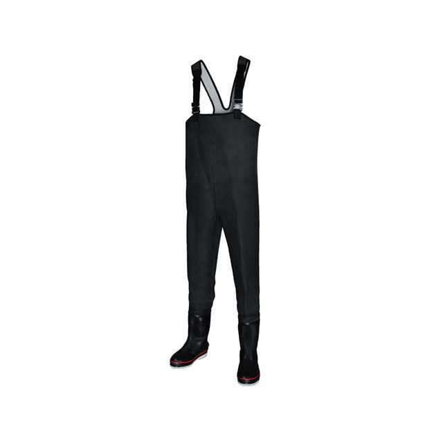 阪神素地 胴付長靴先丸フェルト底（ブラック） サイズ 26.0cm CF-402