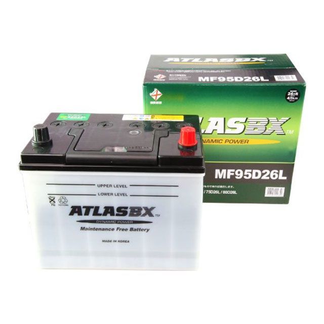 【メーカー直送】ATLASBX ATLASBX standard 日本専用（JIS）乗用車用 AT-95D26L AT 95D26L