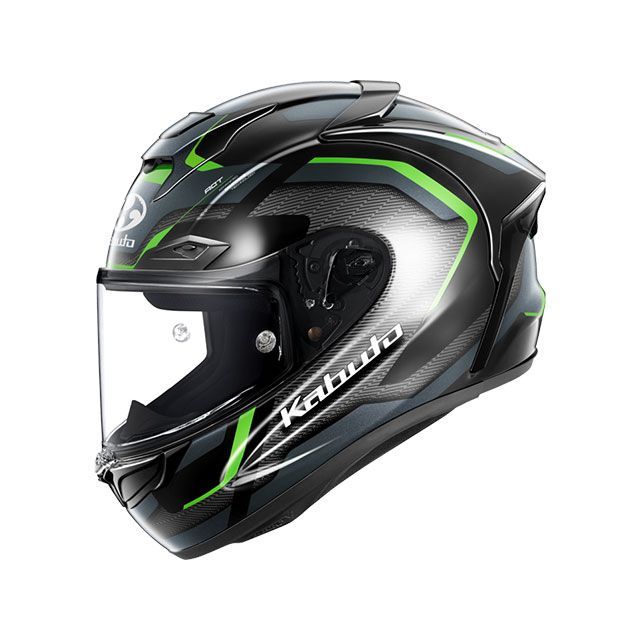 オージーケーカブト F-17 ゼスタル（ブラックグリーン ） サイズ XS/54-55cm