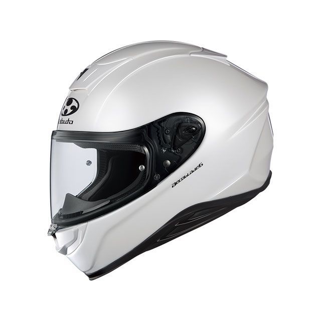 オージーケーカブト エアロブレード-6（パールホワイト） サイズ S/55-56cm(2)