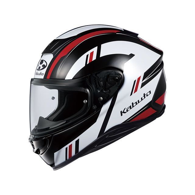 オージーケーカブト エアロブレード-6（ブラックホワイトレッド） サイズ XS/54-55cm