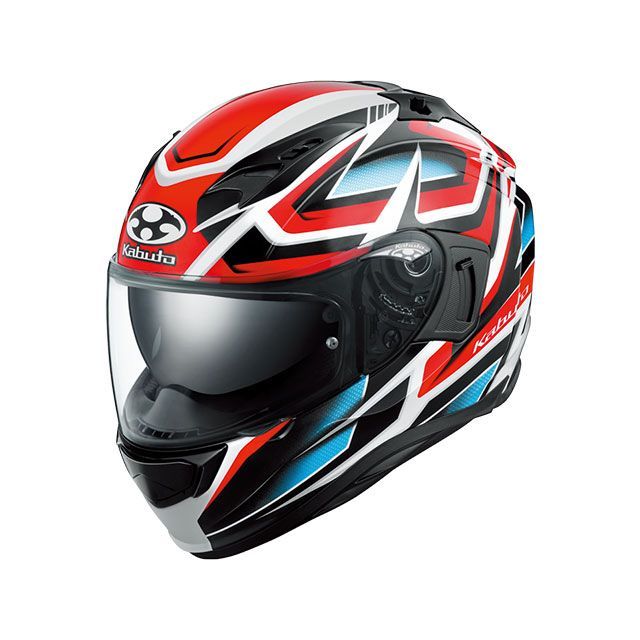 オージーケーカブト カムイ-3（ホワイトレッド） サイズ XS/54-55cm