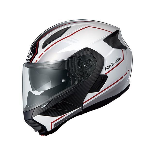 オージーケーカブト リュウキ（ホワイトレッド） サイズ XL/61-62cm(2)