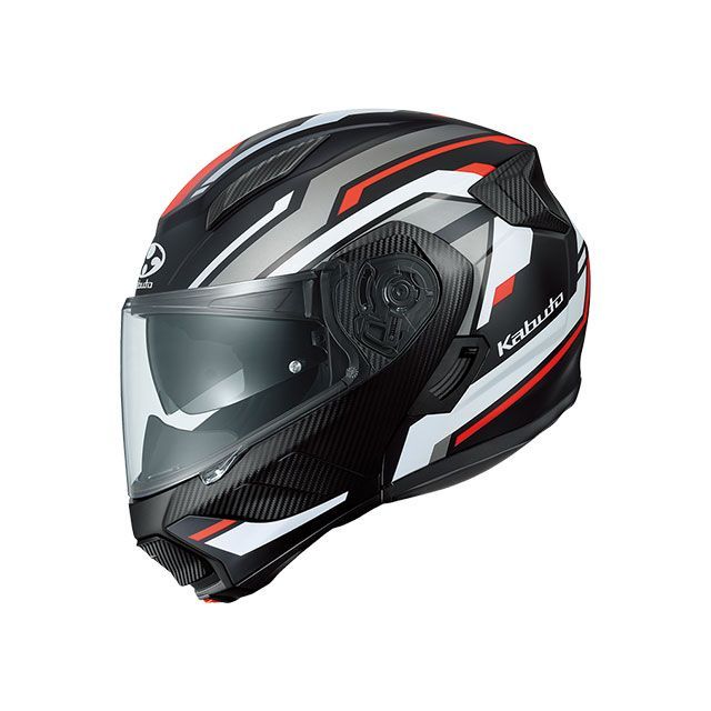 オージーケーカブト リュウキ（フラットブラックレッド） サイズ S/55-56cm