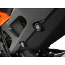 アールアンドジー リアフットプレート 2pcs(左側/右側)/(ブラック) 990 Duke RG-BLP0145BK