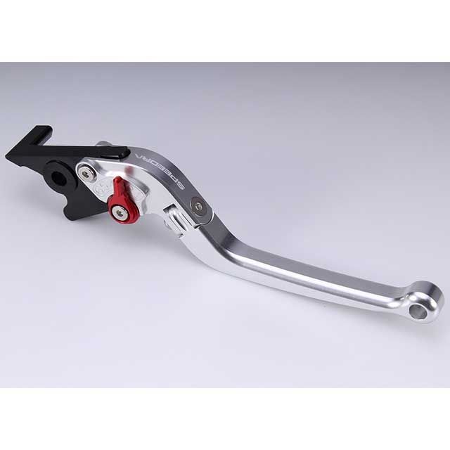 SPEEDRA アジャストブレーキレバー スタンダード可倒式（レバー本体カラー：シルバー） アジャスターカラー ブルー LVAG082SR-BE