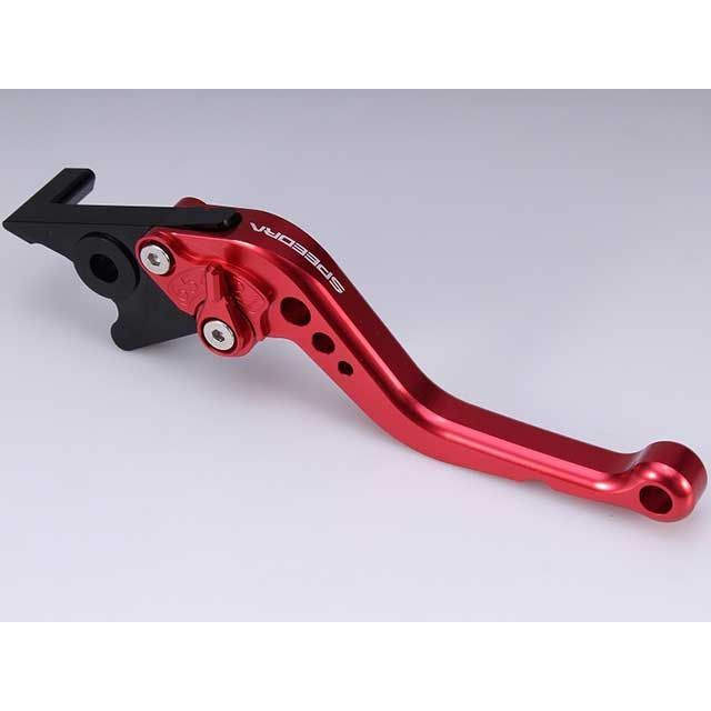 SPEEDRA アジャストブレーキレバー スタンダードショート（レバー本体カラー：レッド） アジャスターカラー レッド LVCG082RD-RD