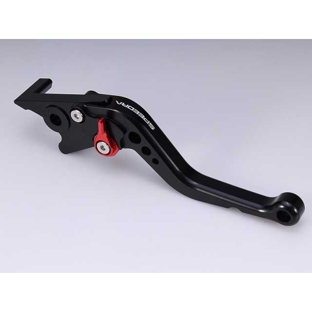 SPEEDRA アジャストブレーキレバー スタンダードショート（レバー本体カラー：ブラック） MT-07 Y-AMT アジャスターカラー チタン LVCG092BK-TM