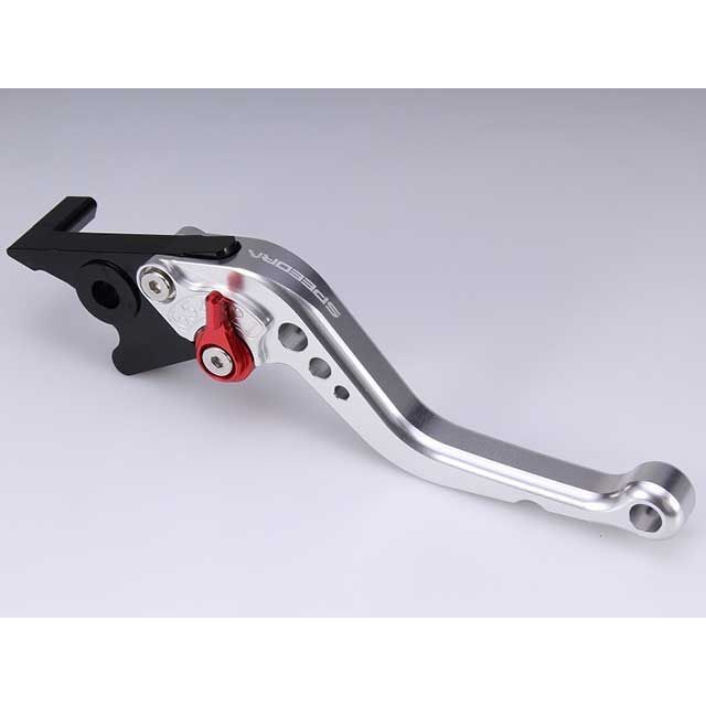 SPEEDRA アジャストブレーキレバー スタンダードショート（レバー本体カラー：シルバー） MT-07 Y-AMT アジャスターカラー ブルー LVCG092SR-BE