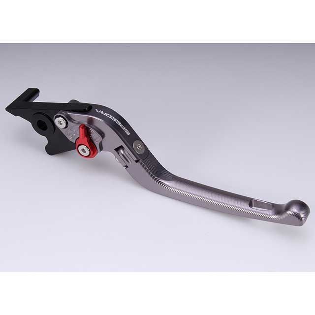 SPEEDRA アジャストブレーキレバー 3D可倒式（レバー本体カラー：チタン） MT-07 Y-AMT アジャスターカラー ゴールド LVDG092TM-GD