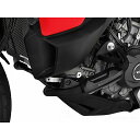 ワンダーリッヒ エンジンガード(ブラック)with プロテクションパッド(ブラック) Multistrada V2 W71201-002