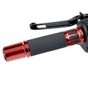 プーチ HI-TECH RACINGグリップ 123mm(レッド) 汎用 8188R