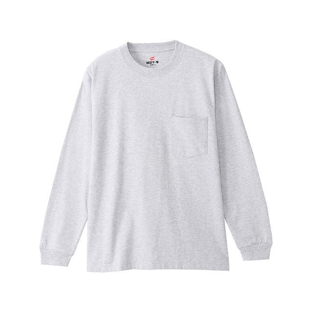 ●メーカー名：チャンピオン / champion●商品名：H5196 L/S POCKET T-SHIRT（ヘザーグレー）●サイズ S●メーカー品番：H5196●JANコード：4549139458468商品の保証は、メーカー保証書の内容に準じます。カラーヘザーグレーサイズ規格XS・S・M・L・XL仕様素材：17s／1 COTTON JERSEY混率：C100％原産国中国・カンボジア備考丸胴仕様 共生地肩テープ 二本針縫製 パッケージ入り TAGLESS※掲載画像はイメージです。実際の商品とは色味や仕様が異なる場合がございます。