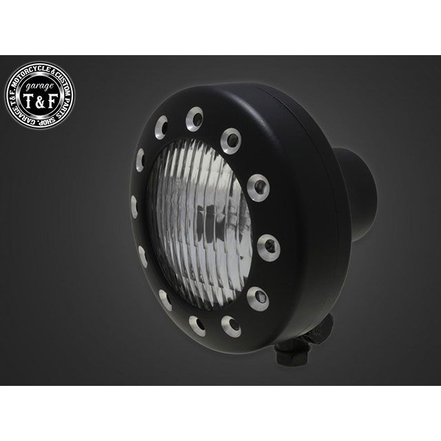 ガレージT&F ビラーゴ250（S）4.5インチドリルドヘッドライト＋ステーSET（タイプA） ビラーゴ250/S タ..