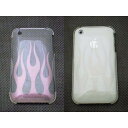【メーカー直送】スーパーバイク iPhone CASE COVER(フレアパターン) カラー パールピンク タイプ 3G 68554-289326