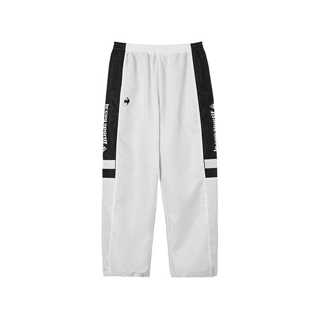 ●メーカー名：ルコック / le coq sportif●商品名：カラーブッロク裏起毛ストレートロングパンツ（ホワイト）●サイズ S●メーカー品番：LU5FPZ30M●JANコード：4571602279324商品の保証は、メーカー保証書の内容に準じます。●カラーホワイト●サイズS・M・L・O・XO●仕様素材：表地ポリエステル100％、裏地ポリエステル100％機能：はっ水、保温●原産国中国●特徴■特徴・デザインポイント／le coq sportifのアーカイブデザインを連想させるカラーブッロクデザインでまとめたストレートロングパンツ。両サイドにクラシックロゴのプリントをあしらいセットアップコーディネイトを際立たせるデザイン。ウェストゴム入り・紐仕様でウェストの着用感を調節可能。両脇・右後ろにポケットを配置。■素材着心地／表面に光沢のあるポリエステル素材を採用。ツイル調の組織になっておりスポーティーながら普段使いもしやすい素材感。身頃裏には起毛トリコット素材をあしらっており温かみを感じる着心地。■機能／はっ水・保温機能あり。■シルエット／ゆったり目のシルエット。●写真注意※画像はイメージです。