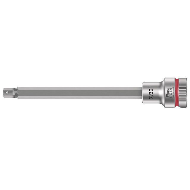 ●メーカー名：ヴェラ / WERA●商品名：003088 差込角3/8DR HEX-Plusビットソケット 先端サイズ7/32inch 全長107mm●メーカー品番：・003088●JANコード：4013288193575商品の保証は、メーカー保証書の内容に準じます。●仕様先端サイズ(inch)：7/32全長(mm)：107.0●備考8740 B HFシリーズ。3/8インチのドライブと保持機能を備えたビットソケットは、ワークピースにねじを送り込むときにねじを紛失するリスクを軽減し、特に快適なねじ回しを実現します。サイズごとに色分けされた「Take it easy」ツールファインダーにより、工具を素早く簡単に識別できます。下端のローレット加工により、手動で使用する際のグリップ力が向上します。クロムバナジウム鋼、マットクロムメッキ仕上げ。手動・工作機械作業用。●写真注意※画像はイメージです
