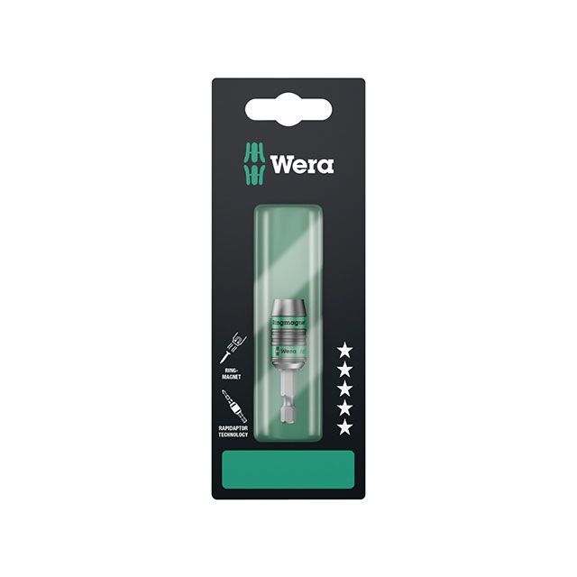 ヴェラ 073511 マグネット付 Rapidaptorクイックリリース式 ビットホルダー 差込6.35mm 全長57mm ・073511