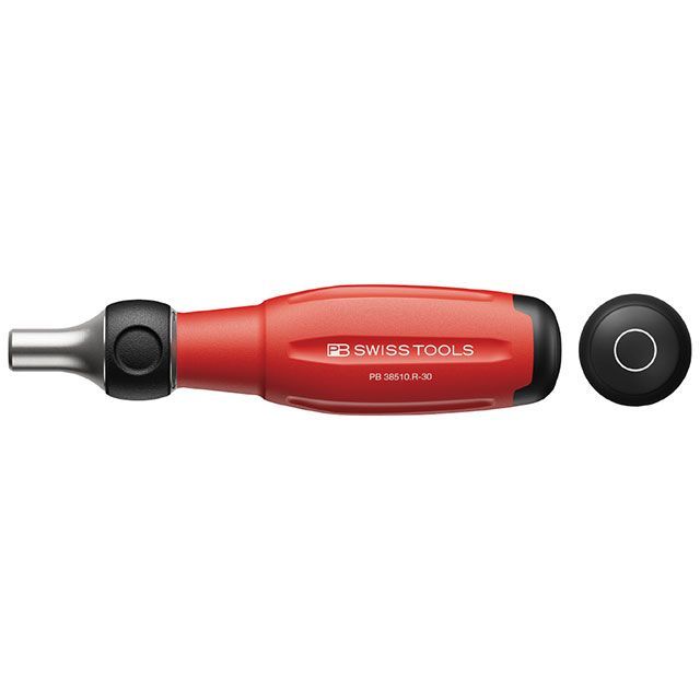 ●メーカー名：PBスイスツールズ / PBSWISSTOOLS(ピービースイスツールズ)●商品名：38510.R-30 1/4HEX ツイスター ラチェットドライバー ギア数24 全長150mm●メーカー品番：38510.R-30●JANコード：7610733297672商品の保証は、メーカー保証書の内容に準じます。●仕様ギア数：24全長（mm）：150軸長（mm）：30質量（g）：200●備考素早く締めたり緩めたりする作業に最適です。C6シリーズ（1/4”HEX）のビットと組み合わせて使用します。右回転・左回転・固定の切替が可能です。回転方向の切り替えは片手で行えます。マグネット入りビットホルダー。高トルクでも耐久性のあるハンドルで楽に作業ができます。●写真注意※画像はイメージです