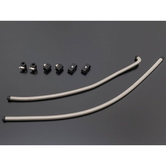 アーキ ステンレスメッシュ オーバーフローホースセット Z900RS/CAFE/SE カラー ゴールド 189-2635