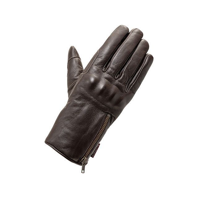 ロッソスタイルラボ 2025-2026秋冬モデル RSG369 プロテクトレザーウィンターグローブ（ブラウン） サイズ L RSG369