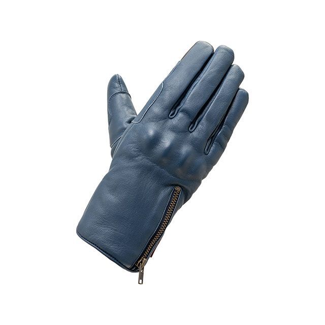 ロッソスタイルラボ 2025-2026秋冬モデル RSG369 プロテクトレザーウィンターグローブ（ヴィンテージブルー） サイズ M RSG369