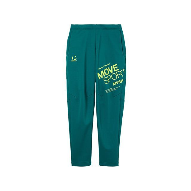 デサント ST5FPZ10M 【ACTIVE SUITS】鹿の子ジャージ ロングパンツ（グリーン） サイズ S ST5FPZ10M(4)