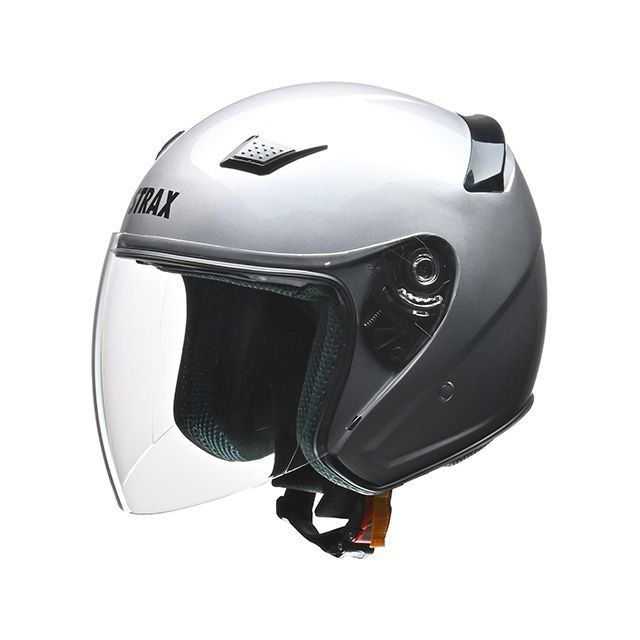 リード工業 STRAX SJ-8 ジェットヘルメット（シルバー） サイズ L SJ-8(2)