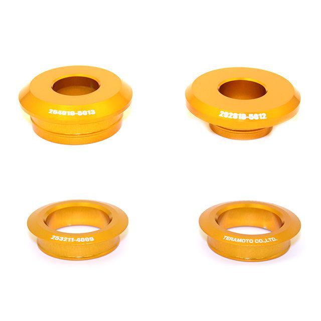 テラモト パフォーマンスカラー ZRX1200DAEG 09〜 フロント/リアセット（ゴールド） ZRX1200DAEG K-SET..