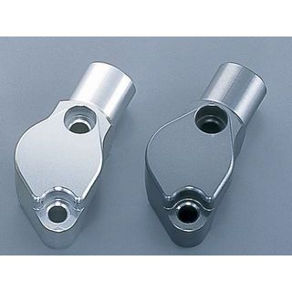 ポッシュフェイス ブレンボ/NISSINミラーアダプター・レーシングタイプ 汎用 カラー ガンメタ ・000704..