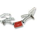 ロビーモト HAYABUSA(99-10) バックステップ STD GSX-R1300 カラー ブラック 001-S0008N