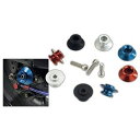 ロビーモト スタンドサポート 10mm 汎用 カラー レッド 014-10R