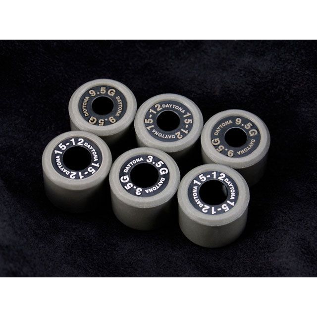 デイトナ DWRウエイトローラー（3個セット） 外径φ18×幅12mm 原付二種 重量 11.0G 90474