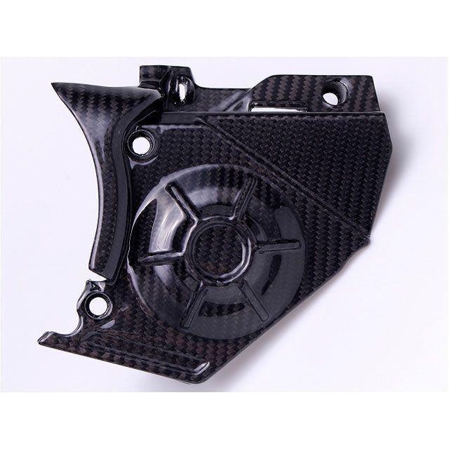 SPEEDRA フロントスプロケットカバー ドライカーボン RS660 仕様 平織り艶あり CAP1104PG