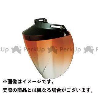 【無料雑誌付き】SPEEDPIT ヘルメットシールド Bikers Shield バイカーズシールド カラー:グラデーションカラー:オレンジ スピードピット