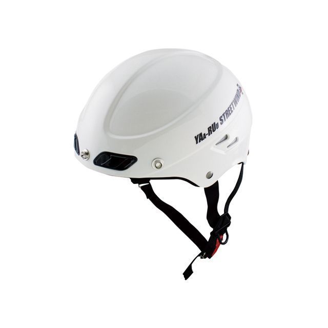 SPEEDPIT STR Z YAA-RUU ヤールーストリートヘルメット カラー：ホワイト サイズ：FREE（58～59cm） STR Z スピードピット ハーフヘルメット バイク