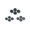 ポッシュフェイス ユニバーサルラバーワッシャーセット 内径10mm 汎用 サイズ 外径25mm/厚さ4mm ・100406