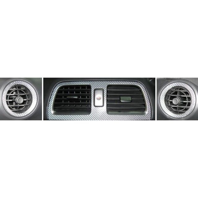 ハセプロ スバル インプレッサ WRX-sti GDB（2004.6〜2007.5） エアアウトレット ブラック CAOS-2