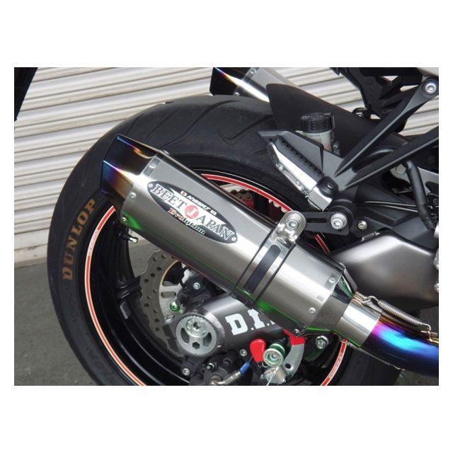 ビートジャパン NASSERT Evolution TypeII T-2（P） Ninja1000/ABS サイレンサー クリアチタン 0223-KC5-50