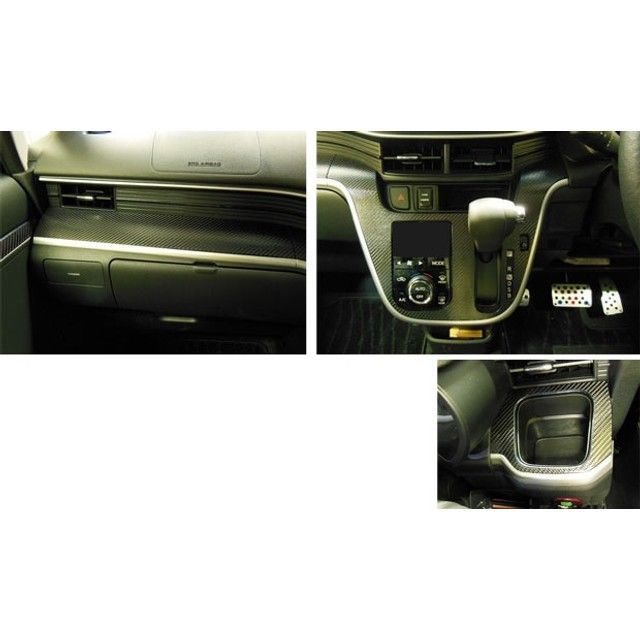 ハセプロ ダイハツ ムーブカスタム LA150S（2014.12〜） インナーパネルセット シルバー CIPSD-2S