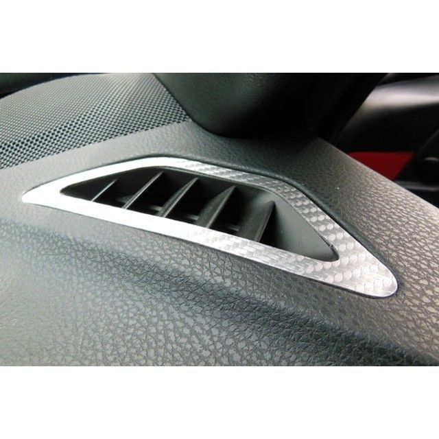 ハセプロ レザー トヨタ 86 ZN6（2012.4〜）/スバル BRZ ZC6（2012.3〜2016.6）MC前 エアアウトレット上部 ガンメタ LCGU-AOUT2