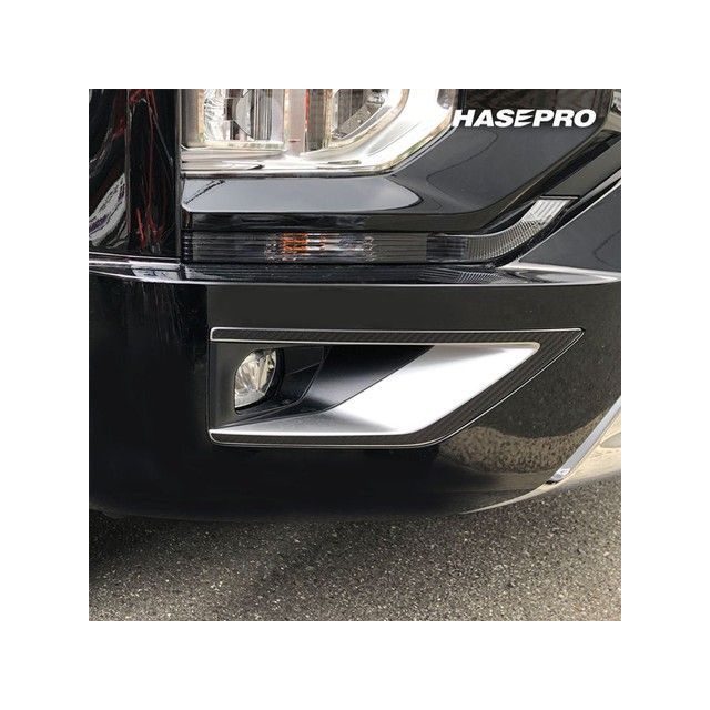 ハセプロ アートシート ミツビシ デリカD：5 CV1W（2019.2〜）※後期ディーゼル フォグランプガーニッシュ ガンメタ MSGU-FRGM2