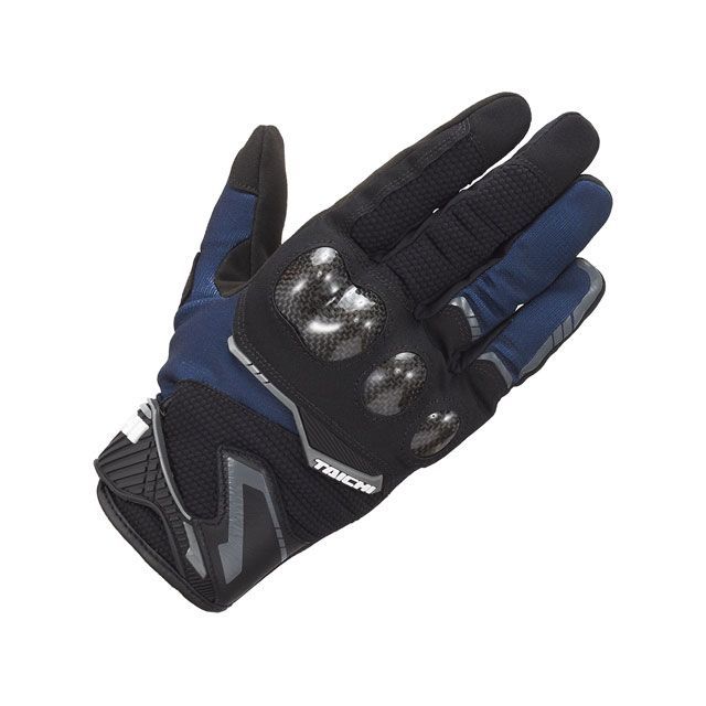 ●メーカー名：RSタイチ / RSTAICHI(アールエスタイチ)●商品名：2026春夏モデル RST473 オーブテクト カーボン グローブ（ブラック/ネイビー）●サイズ L・サイズ：Mはこちら・サイズ：XLはこちら・サイズ：XXLはこちら●メーカー品番：RST473BK21L●JANコード：4997035129768商品の保証は、メーカー保証書の内容に準じます。モデル：2026春夏モデルカラー：ブラック/ネイビーカーボンナックルを採用した、スポーティーなオールシーズングローブ。甲部にはカーボン、掌にはTPRプロテクターを使用し、スポーツからツーリングシーンまで幅広くご使用いただけます。広範囲に配置されたシリコンプリントによる滑り止めで確実なアクセル操作をサポートします。・カーボンプロテクター（甲）・滑り止めプリント（掌側）・タッチスクリーン対応・通年販売モデル■CARBON KNUCKLE甲部ナックルプロテクターにカーボン素材を使用しています。■TPR PROTECTOR掌のプロテクターにラバー素材を使用しています。■滑り止めプリント加工掌の広範囲に配置されたアンチスリップシリコンプリントがアクセル操作をサポートします。■タッチスクリーン対応グローブを装着したままスマートフォンの操作が可能です。※掲載画像はイメージです。実際の商品とは色味や仕様が異なる場合がございます。