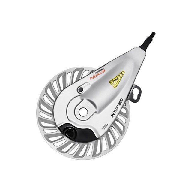 ●メーカー名：シマノ（自転車） / SHIMANO(シマノ)●商品名：EBRC6001FA NEXUS ローラーブレーキ フロント ナット：4.0 軸：M10●メーカー品番：EBRC6001FA●JANコード：4550170749477商品の保証は、メーカー保証書の内容に準じます。耐腐食性のステンレススチール製のアウターキャップにより、製品寿命が延びるとともに、見た目も美しく。制動力が50％アップ（BR-C3001-R比）-フロント／リアブレーキ共に、ヨーロッパのEN規格（許容総質量130 kg）以上を達成BL-C6010との組み合わせにより、高負荷時のブレーキ性能が向上SHIMANO NEXUSフロントハブローラーブレーキは、現行モデルと比較して制動力が50％アップしており、高負荷時におけるブレーキ性能が向上しています。フロント／リアブレーキ共に、ヨーロッパのEN規格（許容総質量130 kg）以上を達成。 Braking power：Power： Hyperwith Cooling FinフロントNut：4.0mm（Axle：M10）シルバー※掲載画像はイメージです。実際の商品とは色味や仕様が異なる場合がございます。