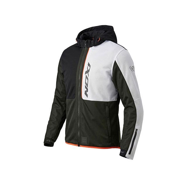 ●メーカー名：IXON(イクソン)●商品名：2026春夏モデル M-PARK AIR A メッシュジャケット（ブラック/アンスラサイト/ホワイト）●サイズ 2XL・サイズ：Sはこちら・サイズ：Mはこちら・サイズ：Lはこちら・サイズ：XLはこちら・サイズ：3XLはこちら●メーカー品番：105101102-1124-2XL●JANコード：3661615884415商品の保証は、メーカー保証書の内容に準じます。2026春夏モデルカラー：ブラック／アンスラサイト／ホワイトアーバントレンド。春夏フルメッシュパーカ。ジャケット全体に強化メッシュパネル採用で、超エアスルー。ストリートアーバンスタイル。【セーフティ】・fanom＆reg：CEプロテクター：肩、肘・バックプロテクター用ポケット・チェストプロテクター用ポケット・リフレクター【特徴】・ASIA FIT・防水ポケット・着脱式フード・調整機能：腰（ジャケット内部）・別売インナーライナー装着可：M-THERMAWIND A、M-THERMALOFT A【素材】・強化ソフトシェル・通気用インナーメッシュライニング※本製品は予告なく仕様が変更される場合がございます。あらかじめご了承ください。※掲載画像はイメージです。実際の商品と色味や形状が異なる場合がございます。※イメージ画像には他カラーや関連商品が含まれている場合がございます。※サイズ表はあくまで目安としてご参照ください。※掲載画像はイメージです。実際の商品とは色味や仕様が異なる場合がございます。