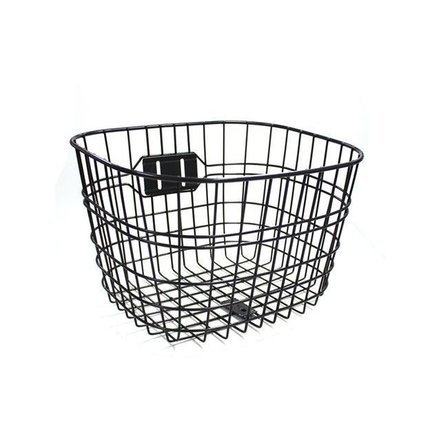 ●メーカー名：エナジープライス / EnergyPrice●商品名：丸型ワイヤーバスケット（ブラック）●JANコード：4943678414648●メーカー直送品・代金引換でのご注文不可（ご注文が入った場合、キャンセルとさせていただきます。）・他商品との同時注文（併せ買い）不可。（ご注文が入った場合、キャンセルとさせていただきます。）・納品書、弊社無料雑誌が同梱されません。・運送会社、到着日時指定不可・離島への発送不可※本商品は当社倉庫からの発送ではなく【メーカー直送】となります。注意事項へのご了承をお願い致します。商品の保証は、メーカー保証書の内容に準じます。■タイプ前用■カラーブラック■ショートキャッチエナジープライスのフロントカゴ。■キャッチコピー「エナジープライス」は最高のコストパフォーマンスを常に追求し、現場やプロ整備士、ユーザーの皆様を全力で応援します。生産過程に生じる無駄や流通でのコストを徹底的に抑え、納得いただける手ごろな価格を実現しました。■特長一般車をオシャレに見せる丸型ワイヤーバスケット。コストパフォーマンスに優れたカゴは補修、カスタム用に最適です。■商品サイズ【上部内寸】横：約36cm、縦：約31cm【下部内寸】横：約31cm、縦：約24cm【高さ】カゴ淵が高い所：約23cm、カゴ淵が低い所：約21cm■注意カゴのみの販売となる為、金具は別途お買い求めください。※掲載画像はイメージです。実際の商品とは色味や仕様が異なる場合がございます。