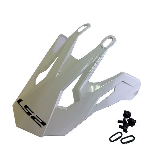 ●メーカー名：エルエスツーヘルメット / LS2 HELMETS(エルエスツー)●商品名：PV-3 ピークバイザー/LS2（グロスホワイト）●メーカー品番：1.55708E+11●JANコード：4562343606548【LS2ヘルメットのサイズ交換について】※LS2ヘルメットに関しましては、条件はございますがサイズ交換が可能です。※タグを切り離していない・フィルムを剥がしていない等の再販できる状態。交換時の往復送料はお客様負担等。詳細な条件につきましてはご連絡ください。※アウトレット品はサイズ変更できません。※【特価品】はサイズ交換できません。ご了承ください。商品の保証は、メーカー保証書の内容に準じます。カラー：グロスホワイトFAST II 用※掲載画像はイメージです。実際の商品とは色味や仕様が異なる場合がございます。