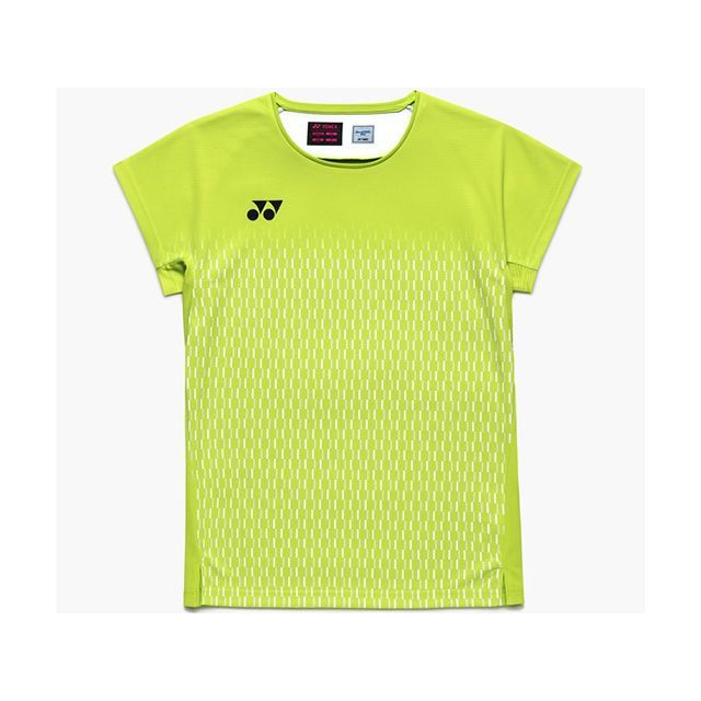 ●メーカー名：ヨネックス / YONEX●商品名：20943 ウィメンズゲームシャツ（フレッシュライム）●サイズ M・サイズ：Sはこちら・サイズ：Lはこちら・サイズ：Oはこちら●メーカー品番：20943●JANコード：4550675409579商品の保証は、メーカー保証書の内容に準じます。原産国：ベトナムサイズ：S・M・L・O・XO素材：ポリエステル100％仕様：ベリークールドライ、Precision Move、UVカット、吸汗速乾、ストレッチ、制電日本バドミントン協会審査合格品※掲載画像はイメージです。実際の商品とは色味や仕様が異なる場合がございます。