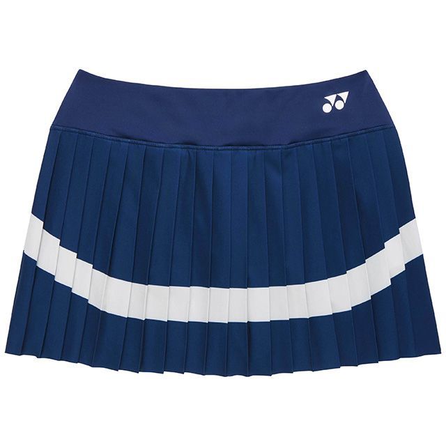 ●メーカー名：ヨネックス / YONEX●商品名：26184 ウィメンズスカート（インナースパッツ付/ダークネイビー）●サイズ M・サイズ：Sはこちら・サイズ：Lはこちら・サイズ：Oはこちら・サイズ：XOはこちら●メーカー品番：26184●JANコード：4550675419745商品の保証は、メーカー保証書の内容に準じます。原産国：日本サイズ：S・M・L・O・XO素材：身頃/ポリエステル90％、ポリウレタン10％、ウエスト部・インナースパッツ：ポリエステル75％、ポリウレタン25％仕様：ベリークール、UVカット、吸汗速乾、ストレッチ、制電ソフトテニスのルールに適したウェアです。日本バドミントン協会審査合格品ポケットなし※掲載画像はイメージです。実際の商品とは色味や仕様が異なる場合がございます。