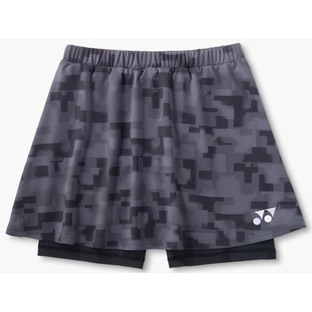 ●メーカー名：ヨネックス / YONEX●商品名：26208 ウィメンズスカート（インナースパッツ付/アッシュグレー）●サイズ O・サイズ：Sはこちら・サイズ：Mはこちら・サイズ：Lはこちら●メーカー品番：26208●JANコード：4550675431181商品の保証は、メーカー保証書の内容に準じます。原産国：日本サイズ：S・M・L・O・XO素材：身頃/ポリエステル100％、インナースパッツ：ポリエステル90％、ポリウレタン10％仕様：ベリークールドライ、UVカット、吸汗速乾、ストレッチ、制電日本バドミントン協会審査合格品ポケットなしインナースパッツカラー：ブラック（007）※掲載画像はイメージです。実際の商品とは色味や仕様が異なる場合がございます。